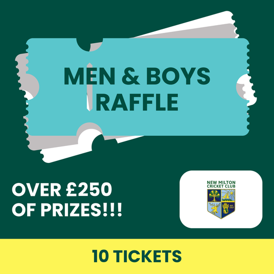 10 TICKETS - MEN & BOYS